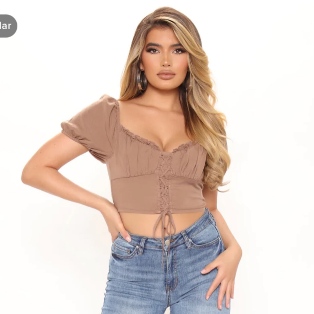 Fashion Nova Jadie Babydoll Top